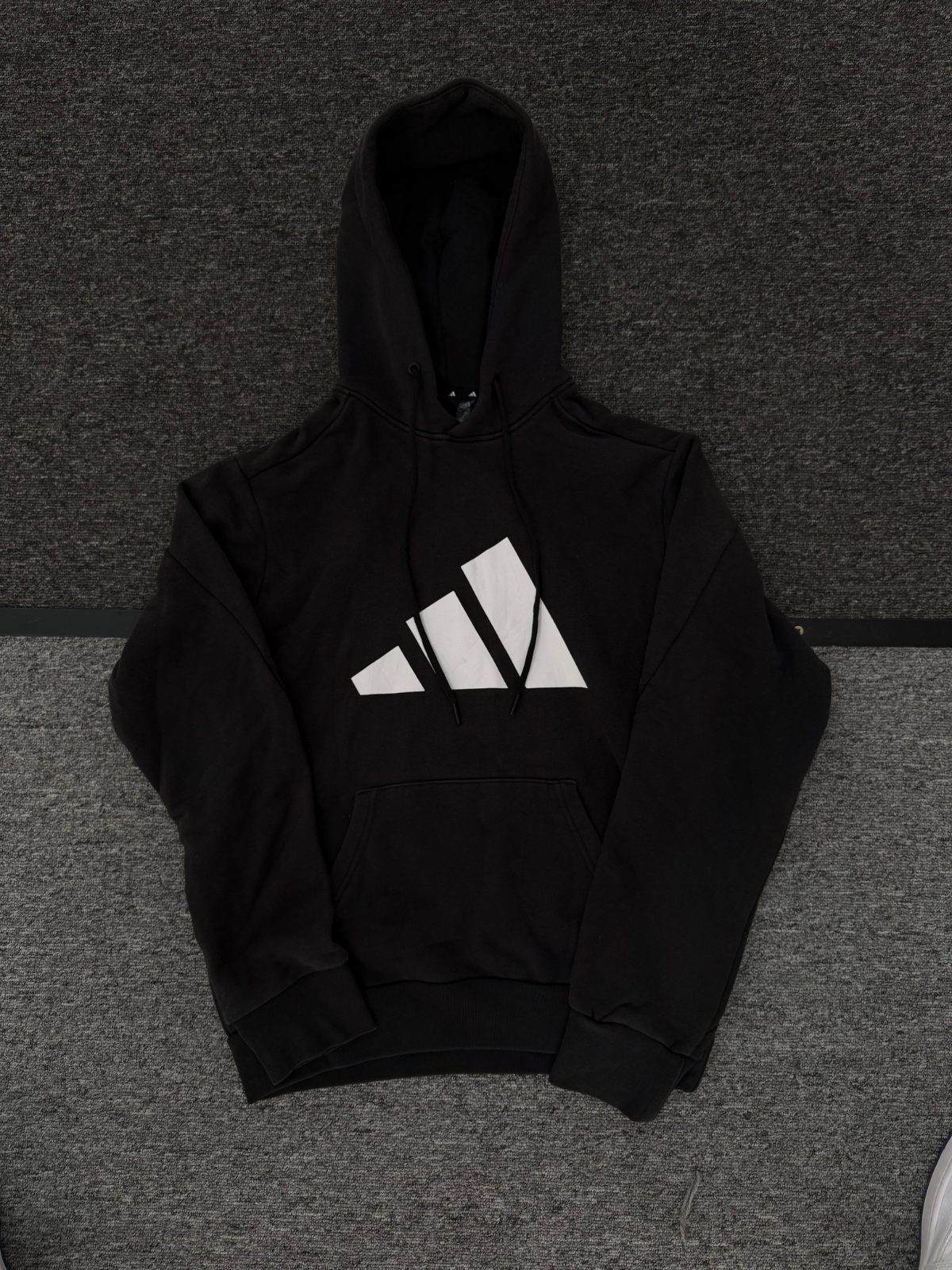 Chompa Adidas Logo Grande Negro