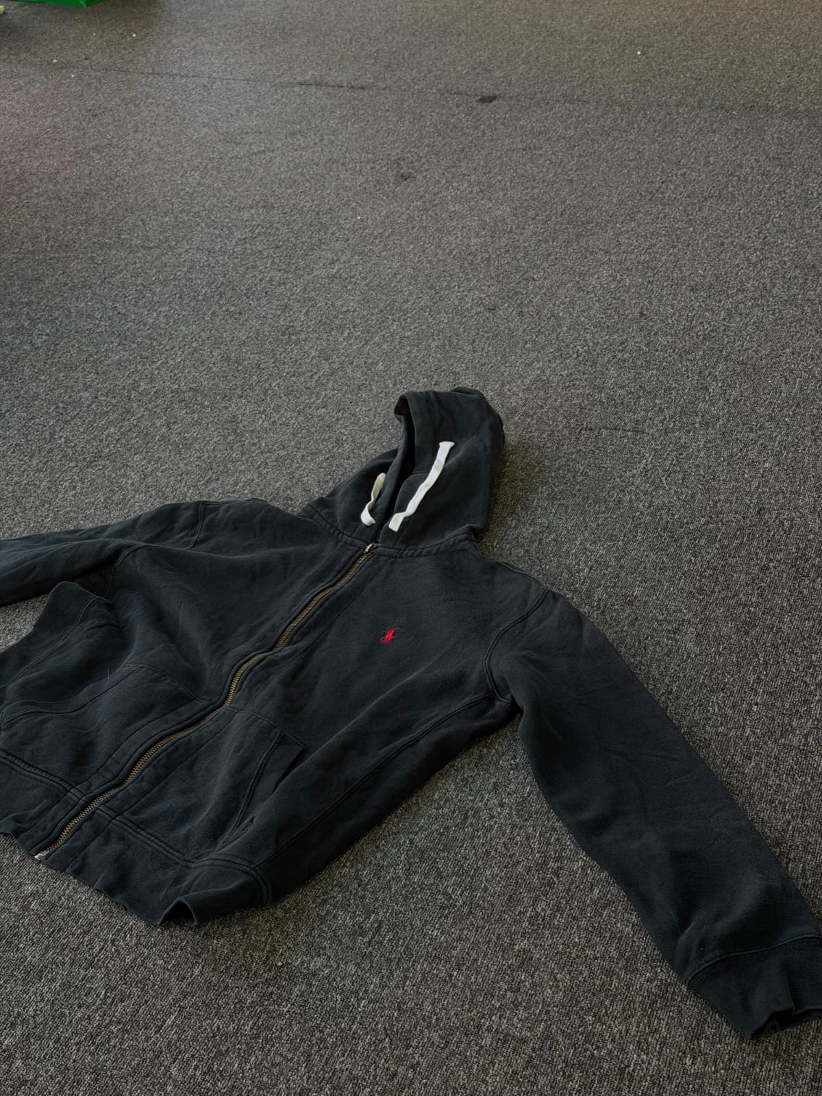 Chompa Polo Ralph Lauren Negra Cierre 2