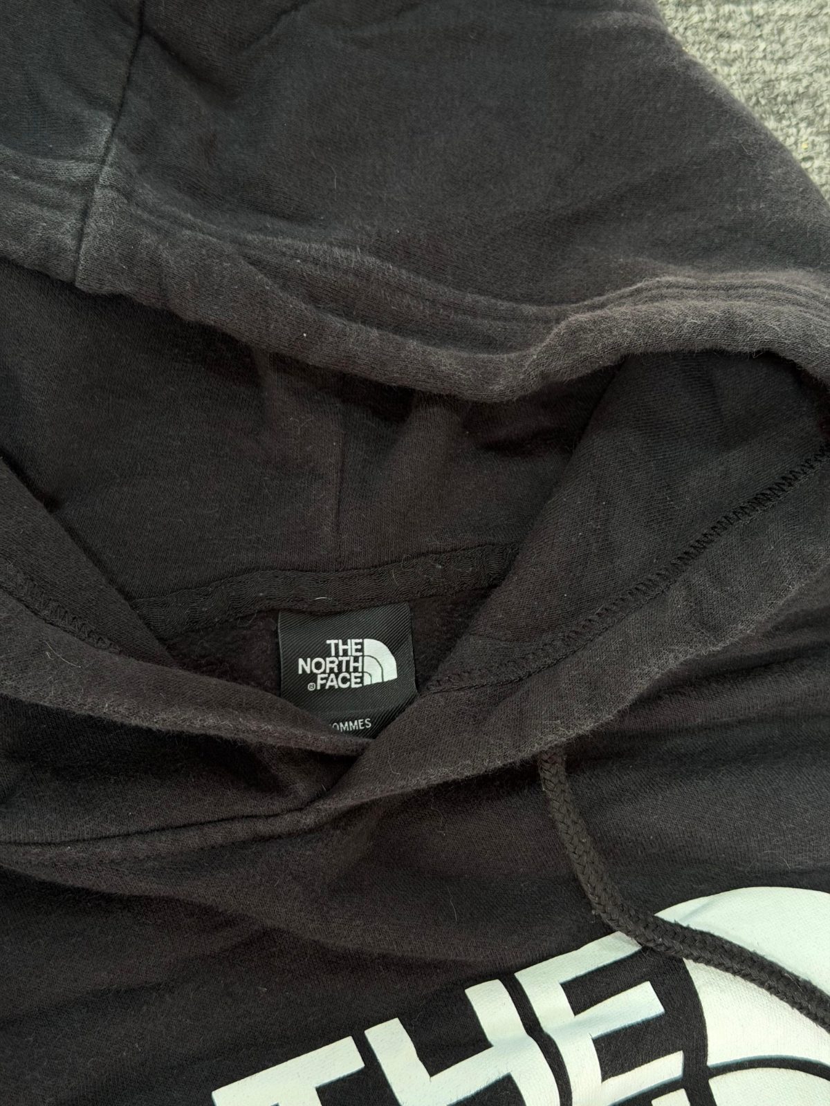 Chompa The North Face Logo Negro 3